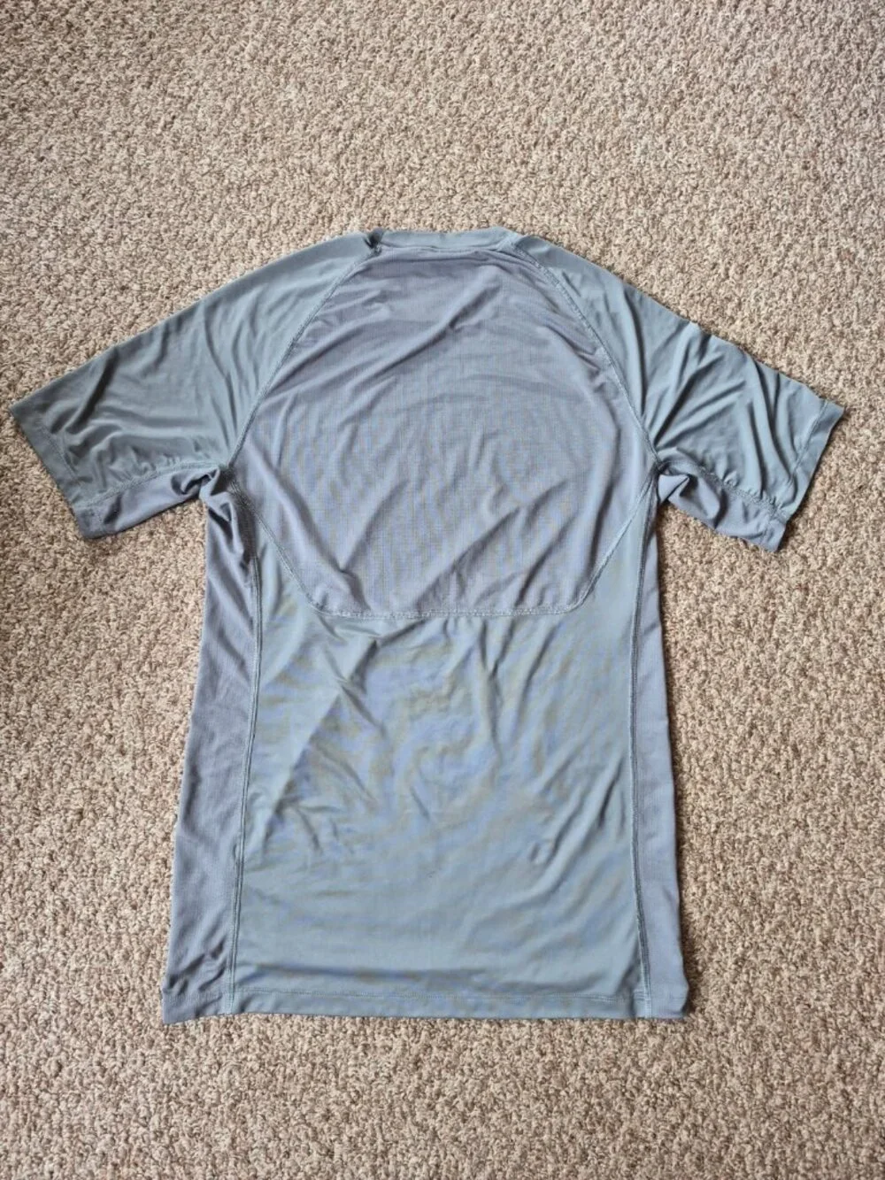 Nike Pro DRI-FIT Short Sleeve Performance Tee - Gray